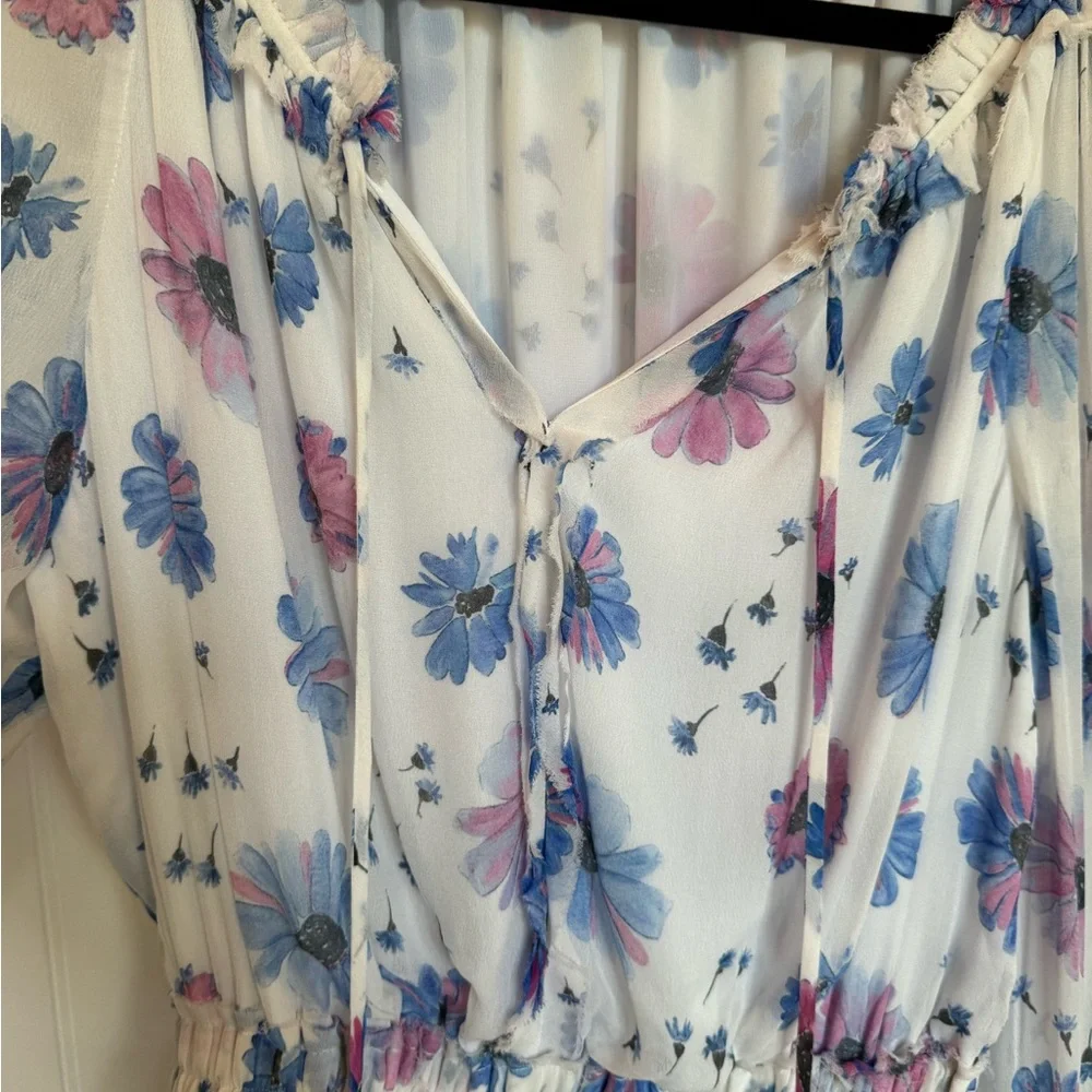 Love shack fancy medium floral dress size medium - Picture 3 of 5